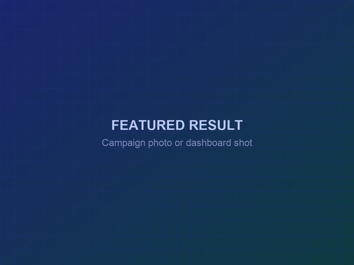 Placeholder for the featured case study visual