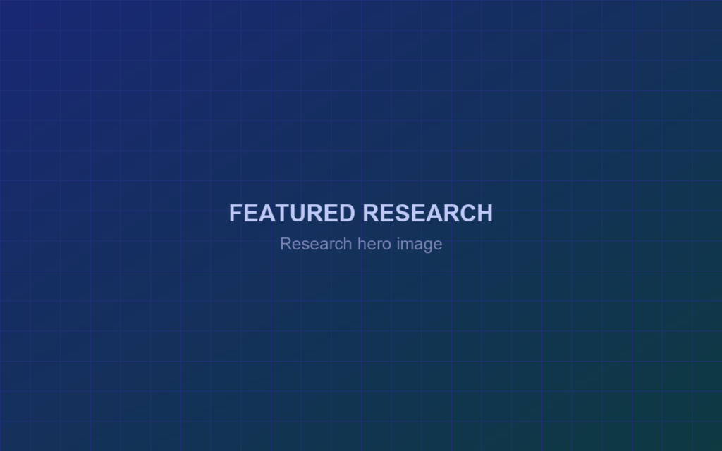 Featured research hero image placeholder